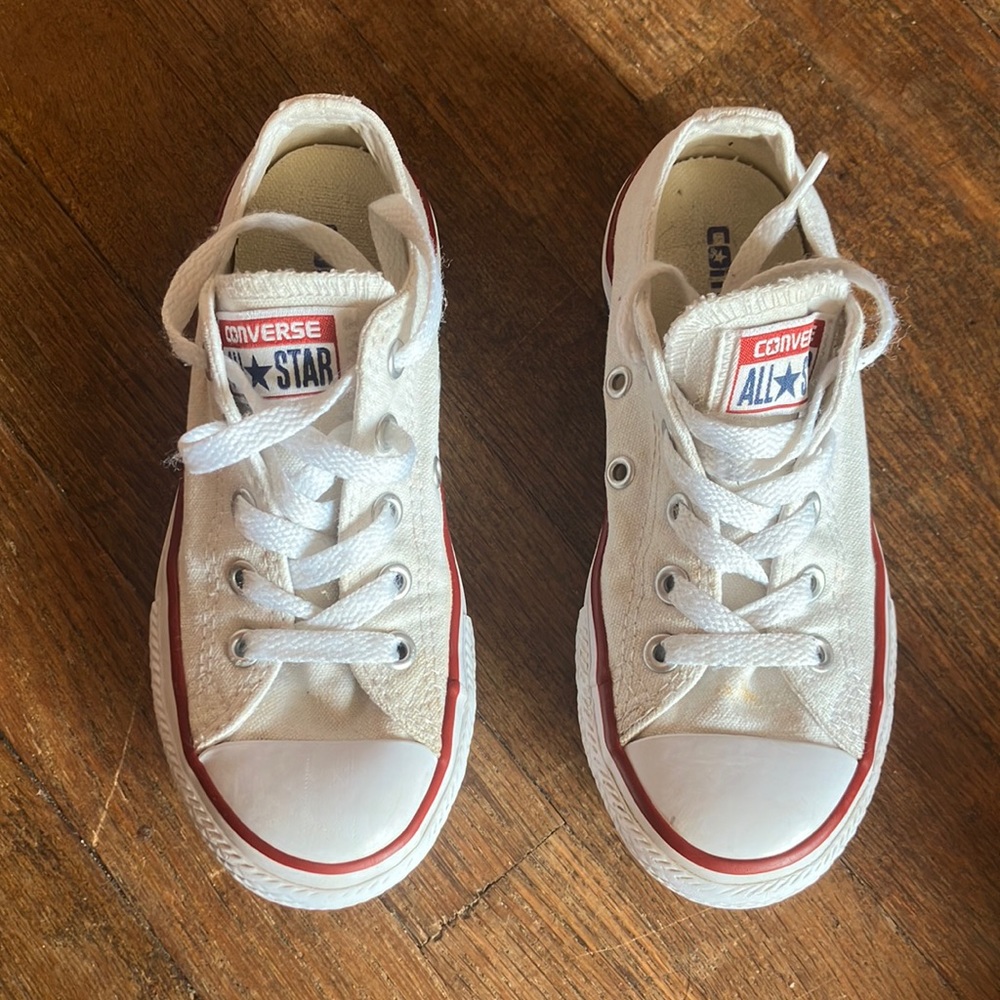 Converse white size 12